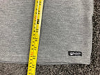 STS Ranchwear Mens Hoodie Heather Grey Waffle Knit Pullover Western Sz XL