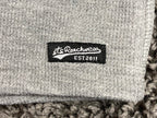 STS Ranchwear Mens Hoodie Heather Grey Waffle Knit Pullover Western Sz XL