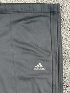 Adidas Vintage Womens Track Pants Black Yoga Flare Seam AF5001 3 Stripe  Medium