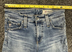 AG Adriano Goldschmied The Farrah Skinny Ankle Jeans Women Blue High Rise Sz 24R