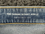 AG Adriano Goldschmied The Farrah Skinny Ankle Jeans Women Blue High Rise Sz 24R