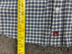 Southern Collegiate Auburn Tigers Gingham Shirt Men's Pima Cotton Blend Sz 2XL