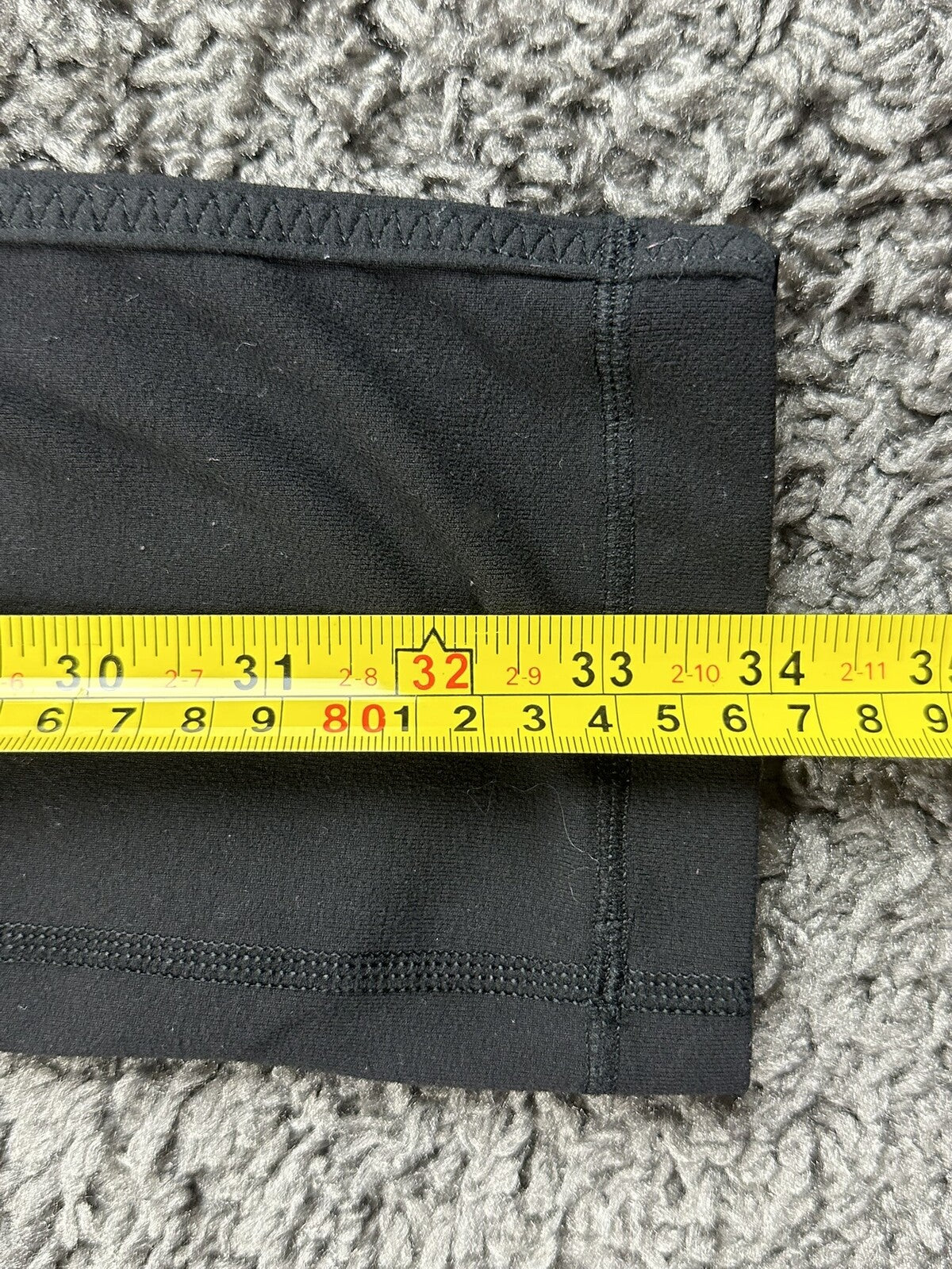 Lululemon Black Tall Leggings Athletic Yoga Pants 34 Inseam High Rise Size 2