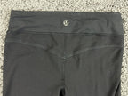 Lululemon Black Tall Leggings Athletic Yoga Pants 34 Inseam High Rise Size 2