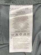 Adidas Women's Essentials 3-Stripe 7/8 Cotton Tights Gray High Rise Size M