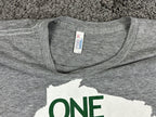 American Apparel Green Bay Packers One Nation Fer Da Pack Tri Blend Shirt Sz XL