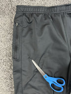 Nike Mens Therma Dri-Fit Fleece Running Pants Thermal Joggers Black Zip Cuffs XL