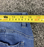 d.jeans Women’s Button Fly Skinny Jeans Size 10 Blue Stretch Denim