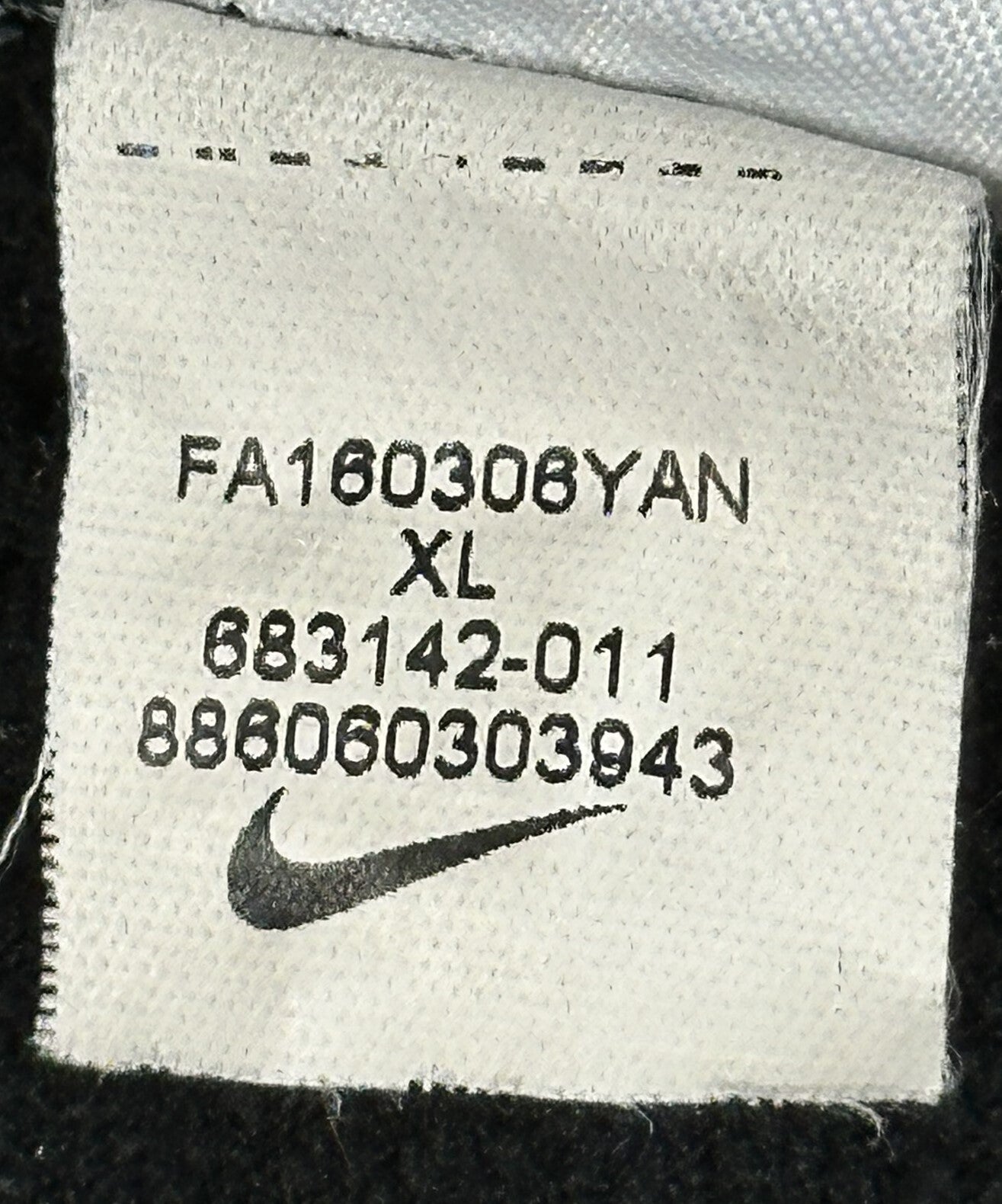 Nike Mens Therma Dri-Fit Fleece Running Pants Thermal Joggers Black Zip Cuffs XL