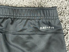 Nike Mens Therma Dri-Fit Fleece Running Pants Thermal Joggers Black Zip Cuffs XL