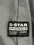 G-Star Raw T-Shirt Mens Gray Logo Graphic Short Sleeve Sustainable Cotton Sz L