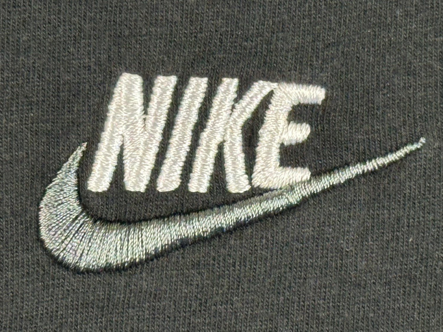Nike Sportswear Club Mens T Shirt Black Embroidered Futura Logo Tee Sz 2XL