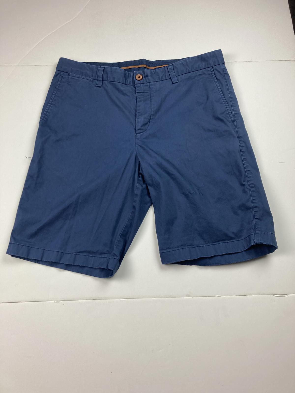 Tommy Bahama Men’s 36 Blue Marlin Embroidered Chino Shorts 97% Cotton 3% Spandex