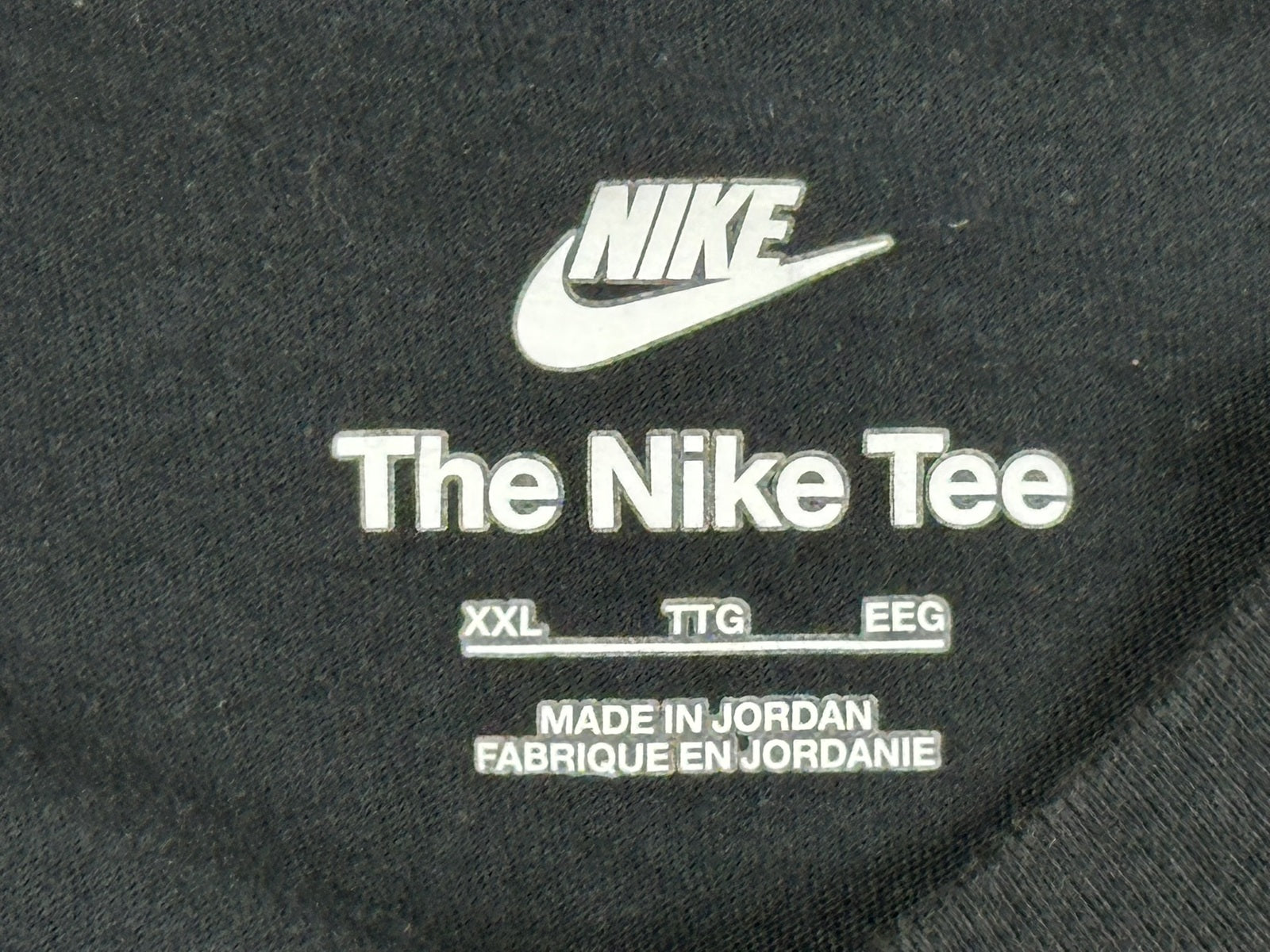 Nike Sportswear Club Mens T Shirt Black Embroidered Futura Logo Tee Sz 2XL