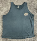 Hawaiian Woody Tank Top Mens Black Kona North Shore Fruit of the Loom Sz 3XL