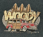 Hawaiian Woody Tank Top Mens Black Kona North Shore Fruit of the Loom Sz 3XL