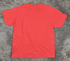 Rip Curl Men's XL Red Graphic T-Shirt Box Logo Standard Fit Short Sleeve Cotton