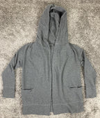 Grayson Hooded Cardigan Open Front Women’s M Gray