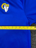 Los Angeles Rams Men's Fanatics Royal Blue Component Polo Shirt NFL Golf XL