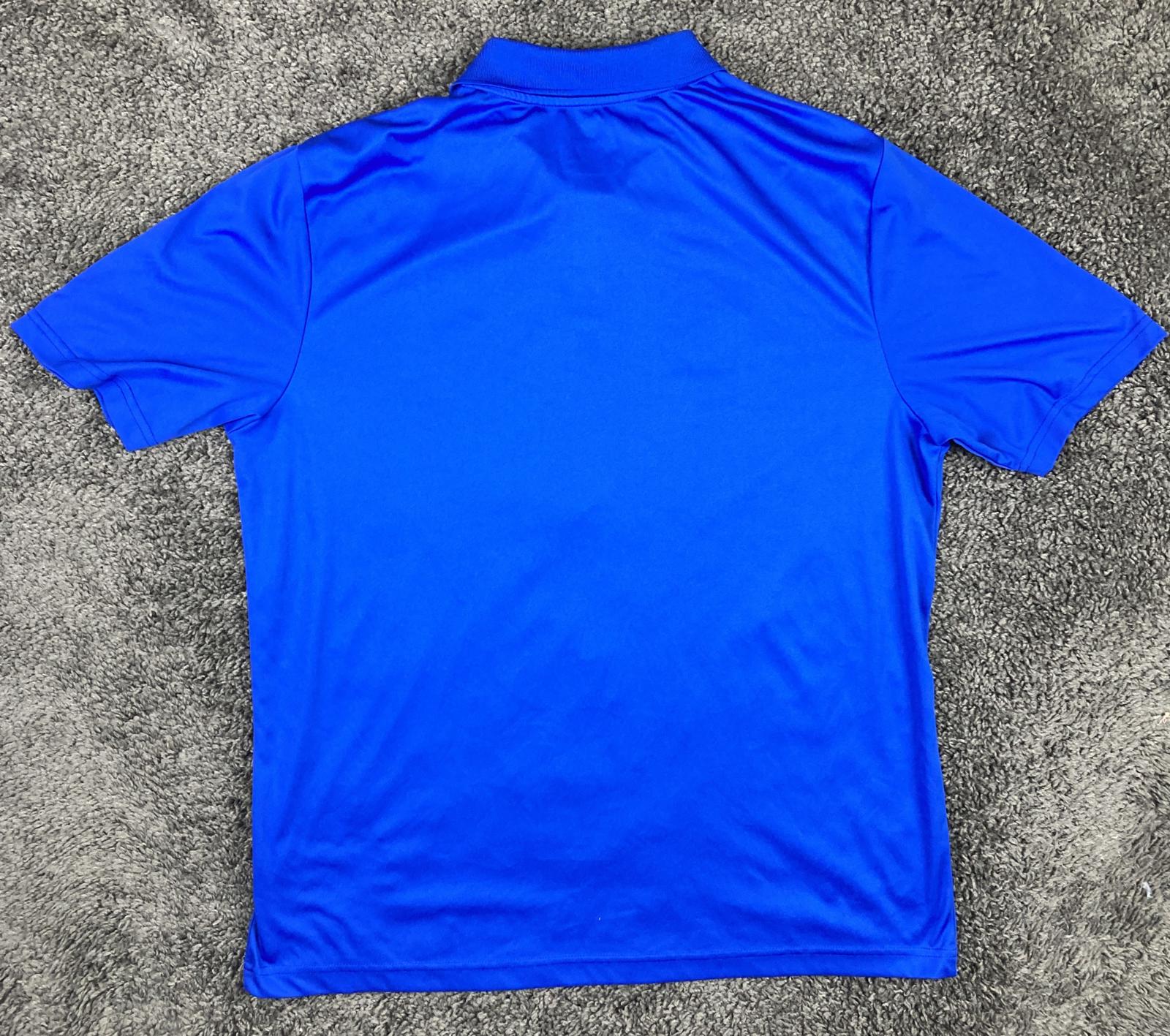 Los Angeles Rams Men's Fanatics Royal Blue Component Polo Shirt NFL Golf XL
