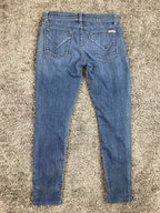 Hudson Krista Super Skinny Jeans Women Size 26 Sevi Wash Stretch Denim Mid Rise