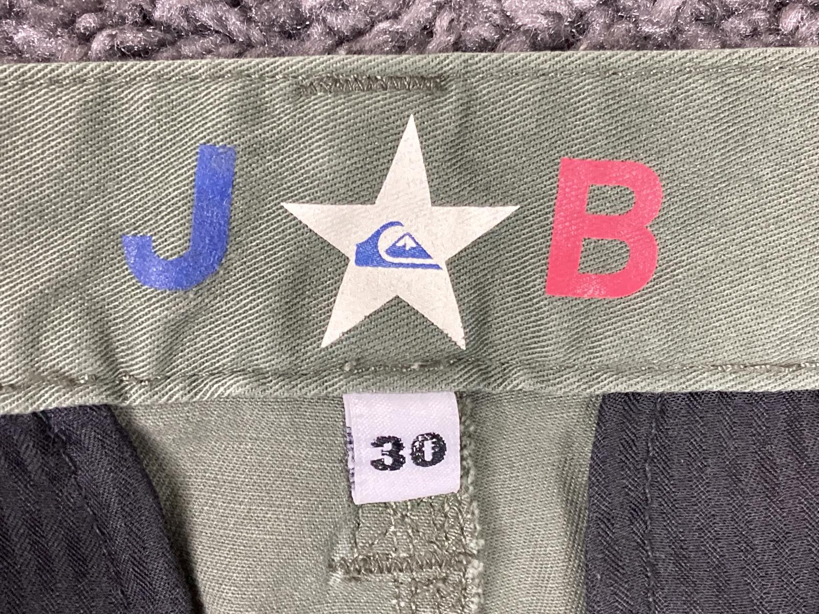 Quiksilver Union Stretch Chino Pants Olive Green Slim Straight Leg Mens Size 30
