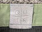 Quiksilver Union Stretch Chino Pants Olive Green Slim Straight Leg Mens Size 30