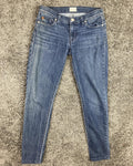 Hudson Krista Super Skinny Jeans Women Size 26 Sevi Wash Stretch Denim Mid Rise