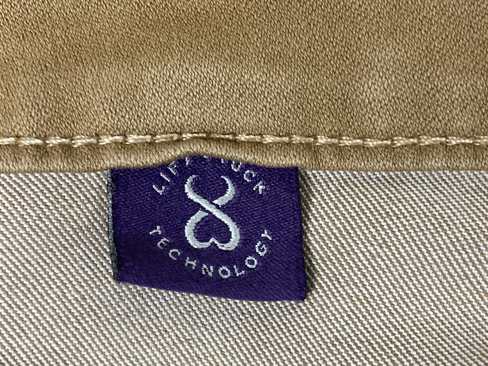 NYDJ Skinny Pants Women Size 12 Tan Lift Tuck Stretch Legging