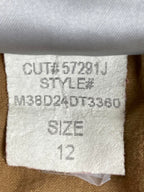 NYDJ Skinny Pants Women Size 12 Tan Lift Tuck Stretch Legging