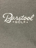 Barstool Golf Performance Polo Shirt Black Men’s Size Medium Stretch Athletic