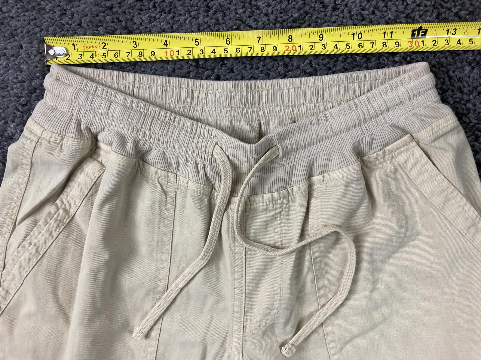Haven Well Within Organic Cotton Interlock Joggers Women's Beige Tan Sz XS NWT