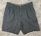 Tommy Bahama Black Dress Shorts Size 36 100% Silk