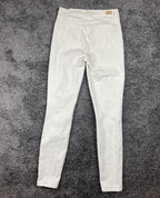 Paige Jeans Women's White Distressed Margot Ultra Skinny Size 28