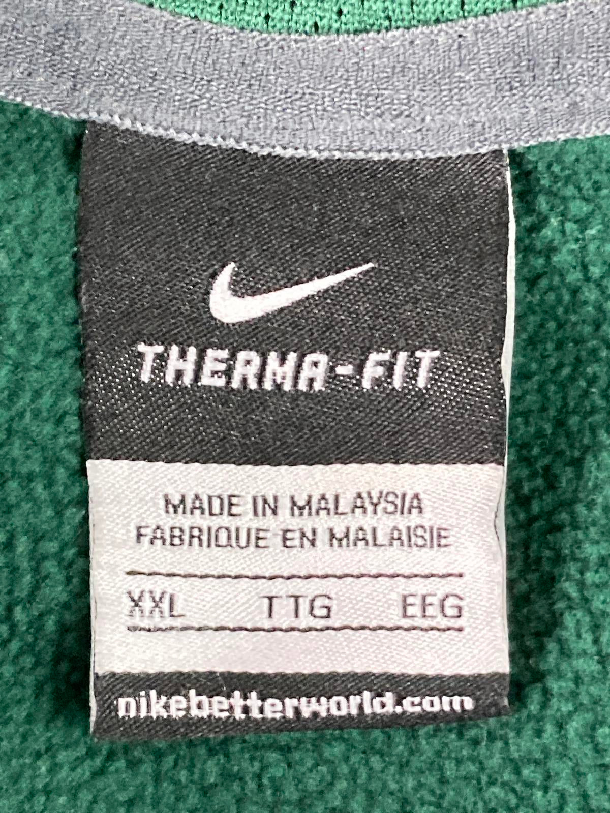 Nike Michigan State Spartans 2014 Rose Bowl 100th Chase It Hoodie Green Mens 2XL