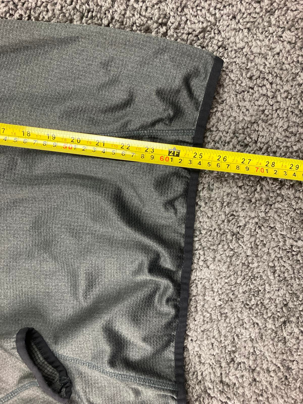 Frilufts Mens Full Zip Performance Jacket Gray Arm Pocket Size M
