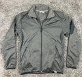 Frilufts Mens Full Zip Performance Jacket Gray Arm Pocket Size M