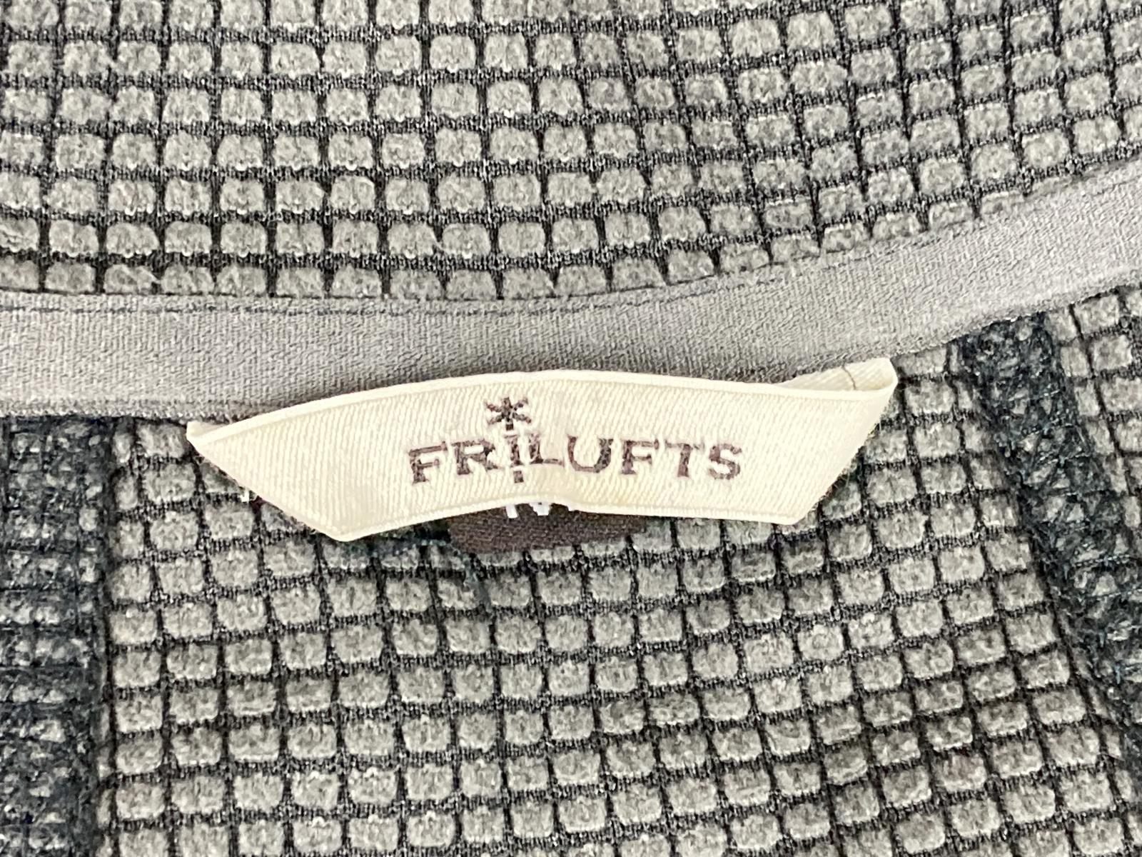 Frilufts Mens Full Zip Performance Jacket Gray Arm Pocket Size M