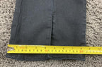 American Eagle Hi-Rise Skinny Kick Jeans Short Black Seam Split Hem Sz 14