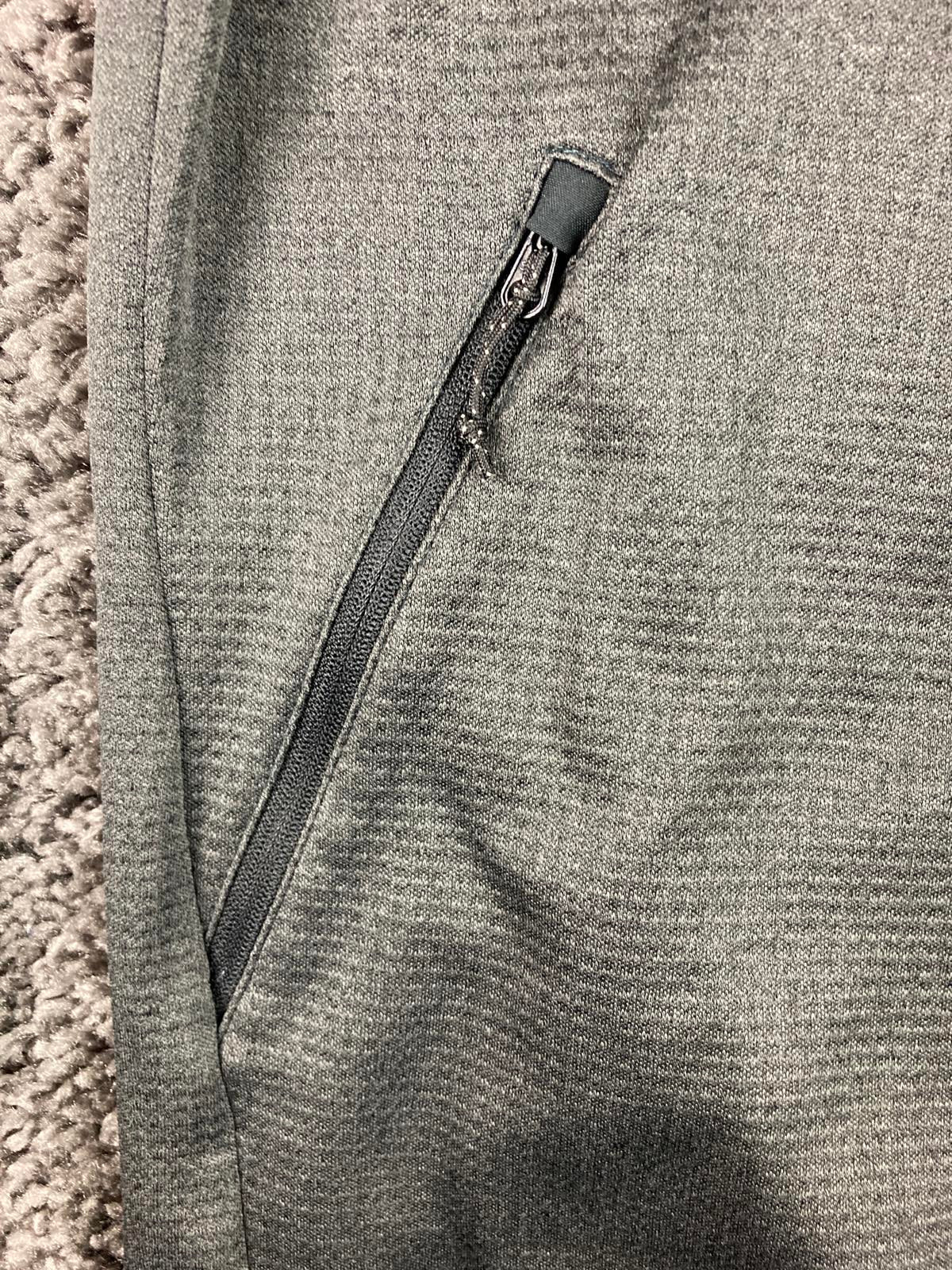 Frilufts Mens Full Zip Performance Jacket Gray Arm Pocket Size M