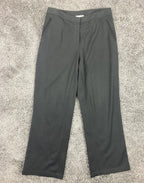 St.John Sport Womens Black Pants Trousers Size 8 Classic Fit