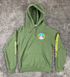 USMC Mountain Warfare Training Center Hoodie MWTC Bridgeport CA Green Sz S