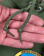 USMC Mountain Warfare Training Center Hoodie MWTC Bridgeport CA Green Sz S