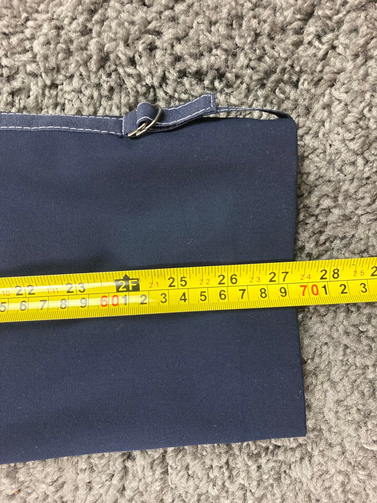 MAC Jeans Cigarette Galloon Drape Navy Slim Pants Women Size 	EU 38 US 6 Stretch
