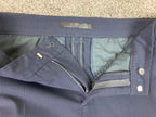 MAC Jeans Cigarette Galloon Drape Navy Slim Pants Women Size 	EU 38 US 6 Stretch
