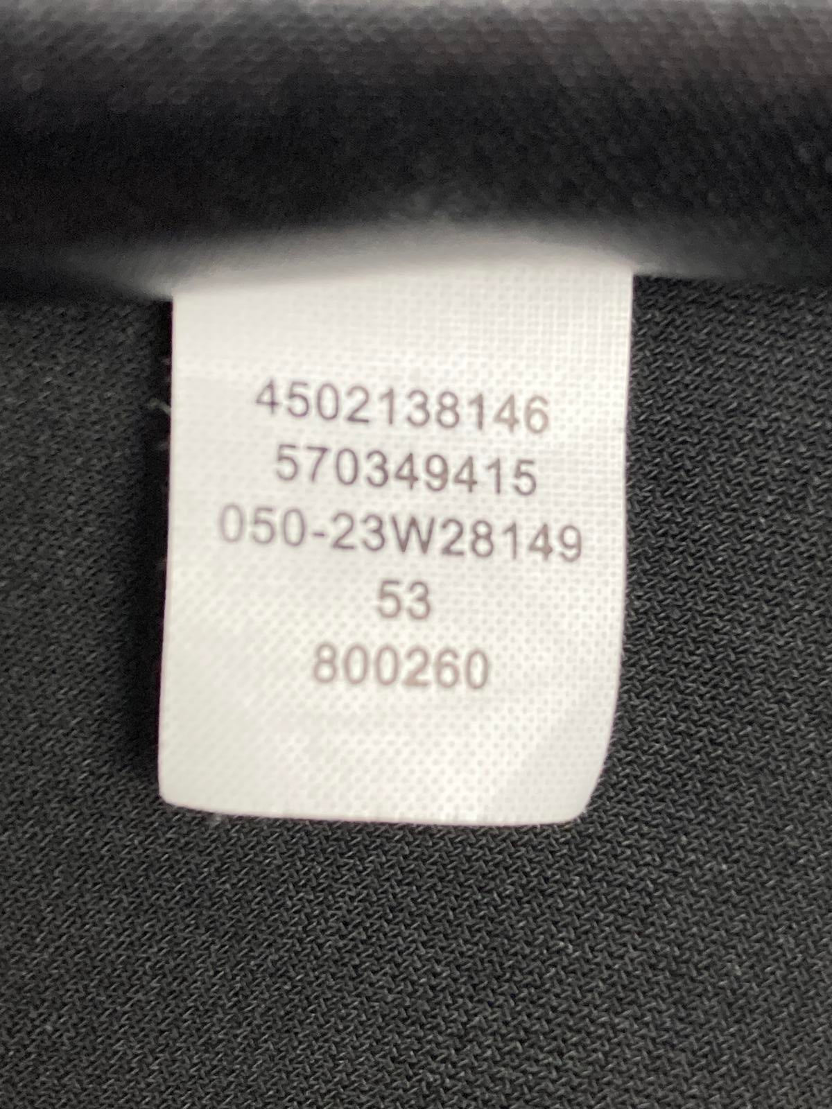 White House Black Market Dress Black V-Neck Short Sleeve Size S