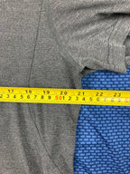 Lululemon Mens Shirt Active Tech Gray Short Sleeve Reflective Strip Size Medium.