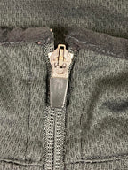 Fanatics NFL Raiders Half Zip Pullover Jacket Mens 2XL Black Gray Performance