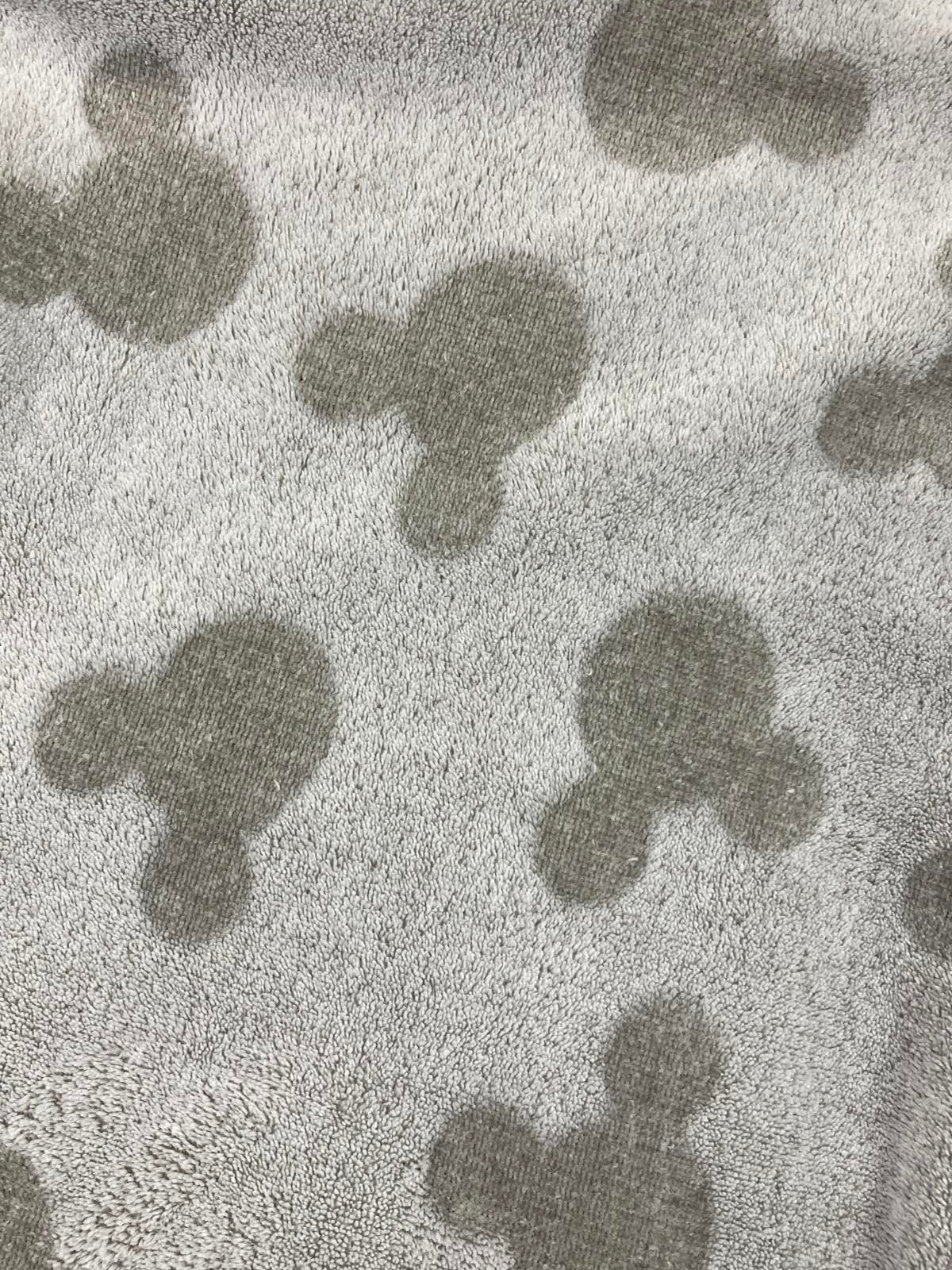 Disney Mickey Mouse Womens Gray Sherpa Fleece Hoodie Tunic Size S