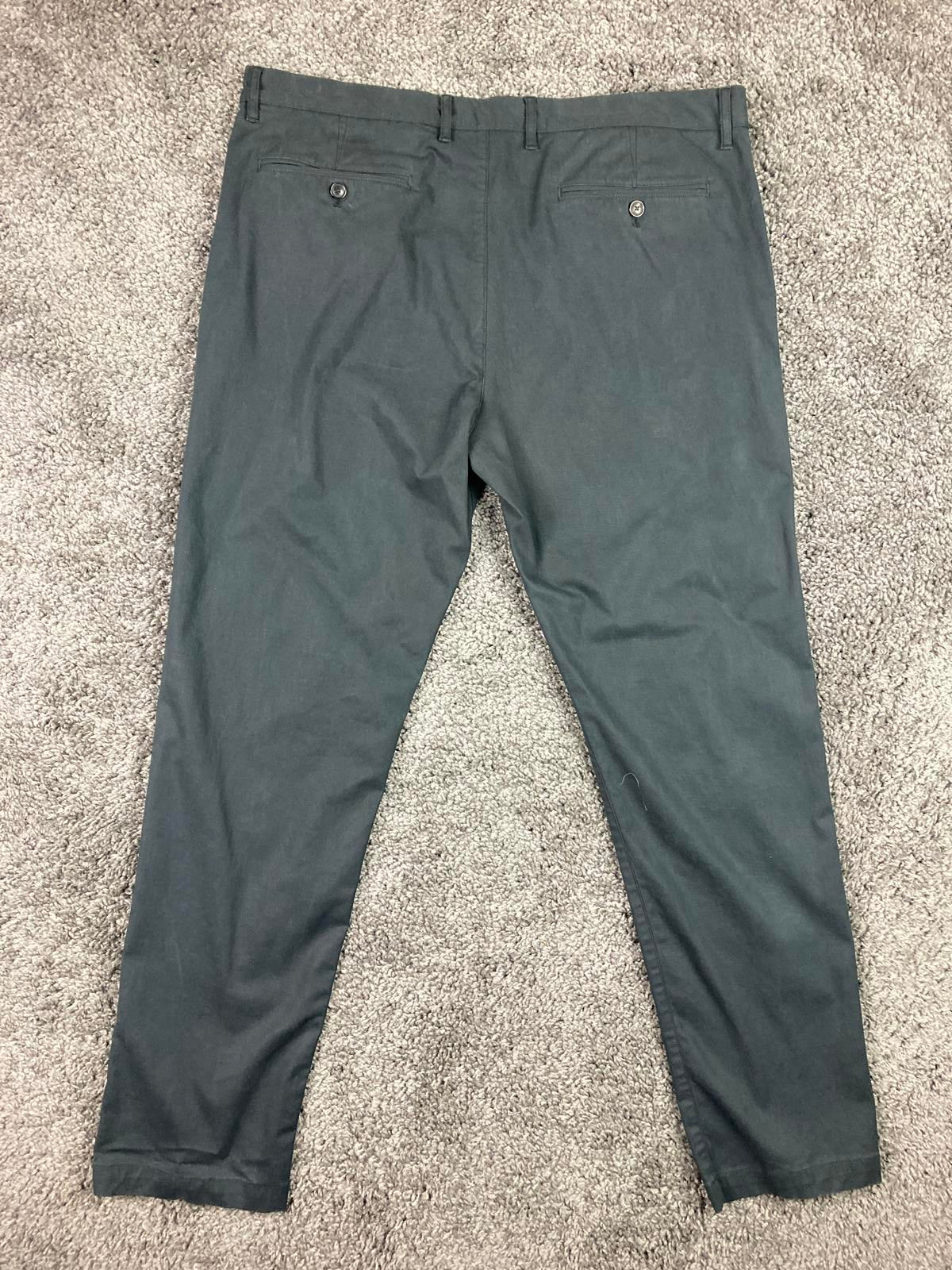 Theory Zaine Witten Slim Pants Mens Black Stretch Size 38